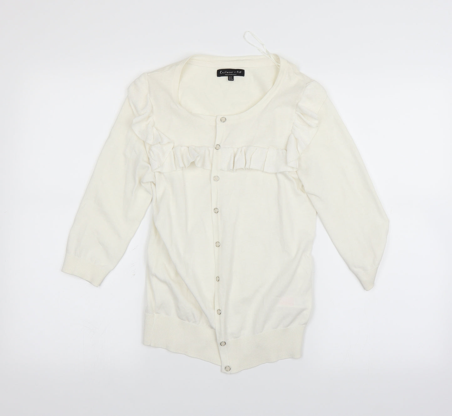 F&F Womens White   Jacket  Size 8