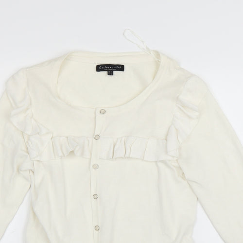 F&F Womens White   Jacket  Size 8