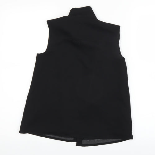 George Boys Black   Basic Button-Up Size 9-10 Years