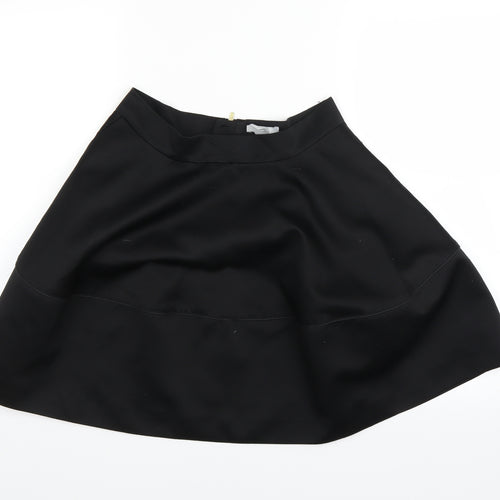 H&M Womens Black   A-Line Skirt Size 10