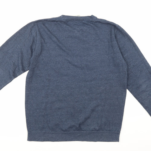 All We Do is Mens Blue   Pullover Jumper Size M