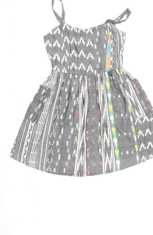 Front view of Atmosphere women’s multicoloured a-line, size UK 10