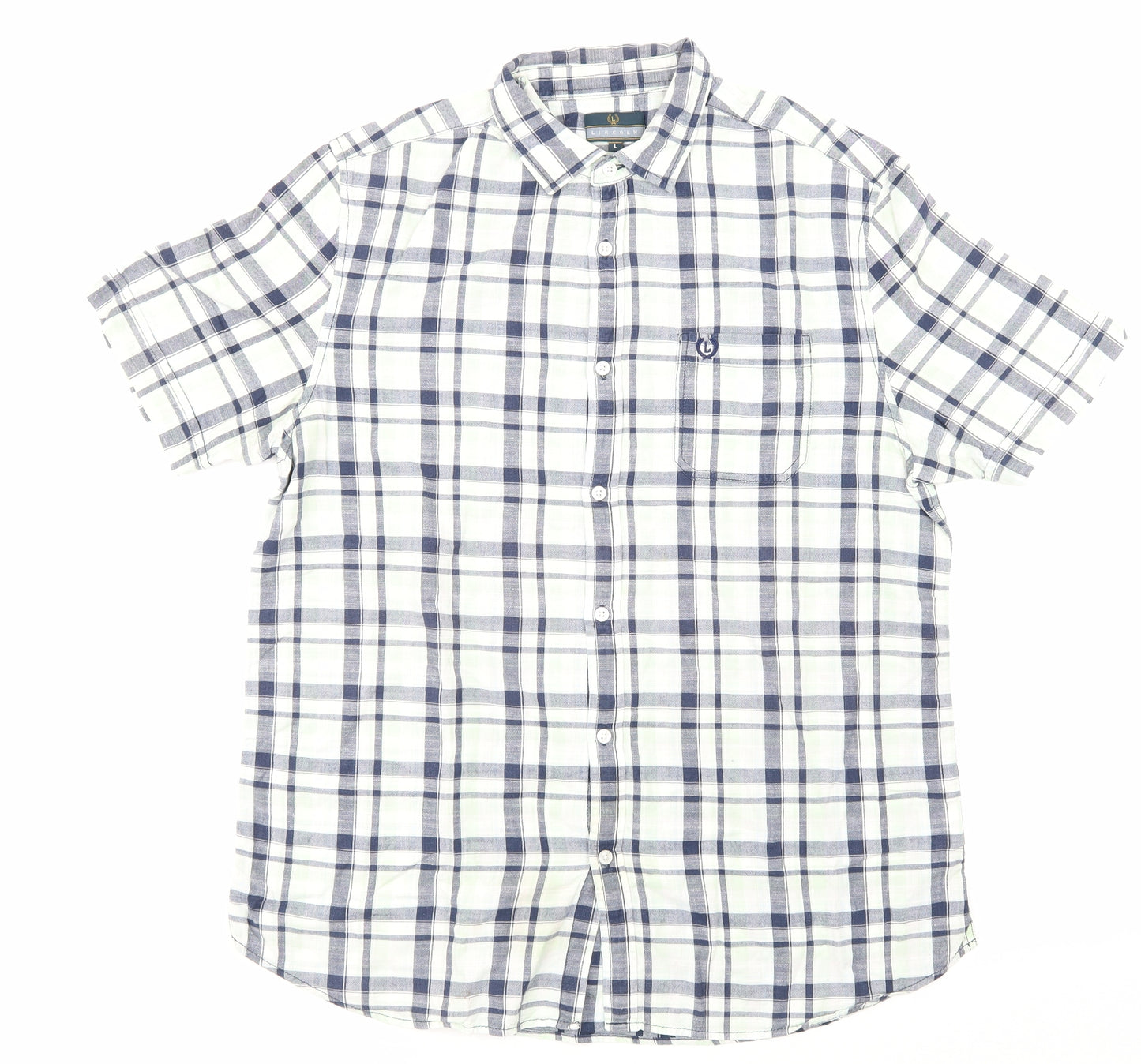 Lincoln Mens Multicoloured Check   Button-Up
