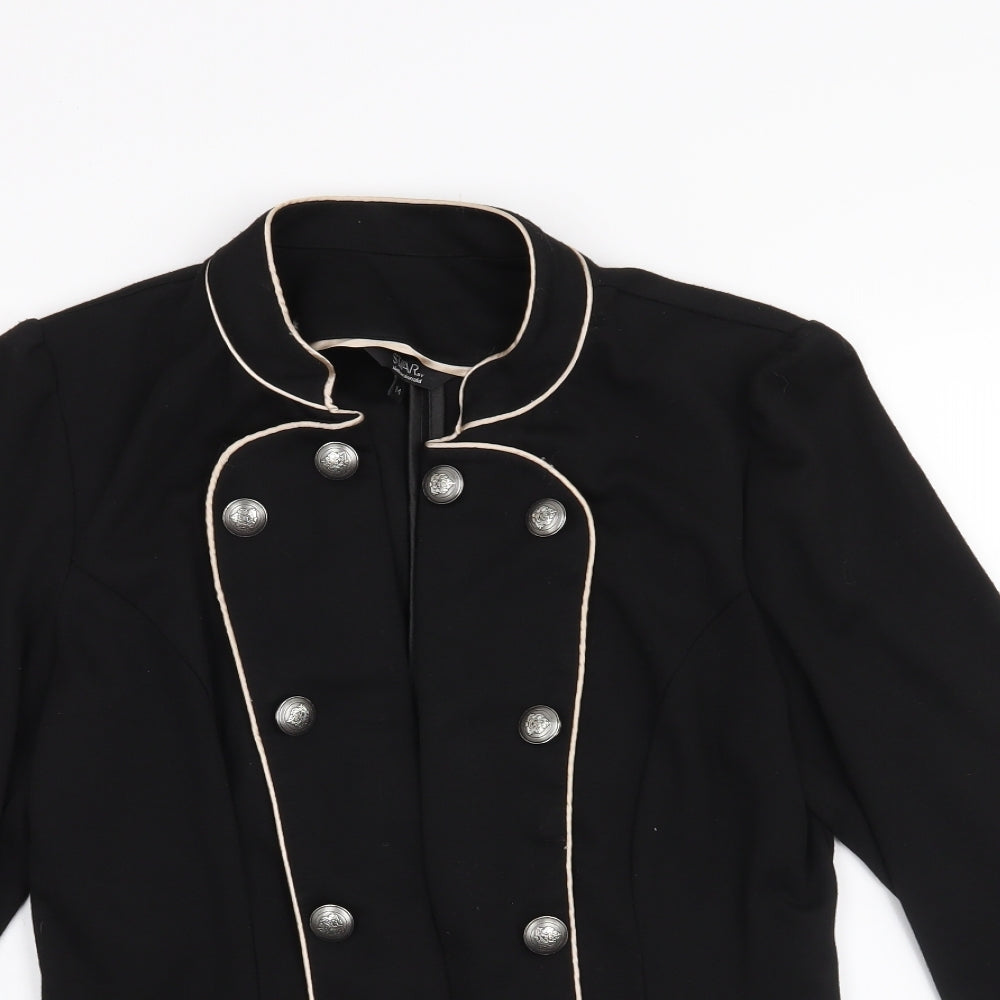 Julien Macdonald Womens Black   Jacket Blazer Size 14