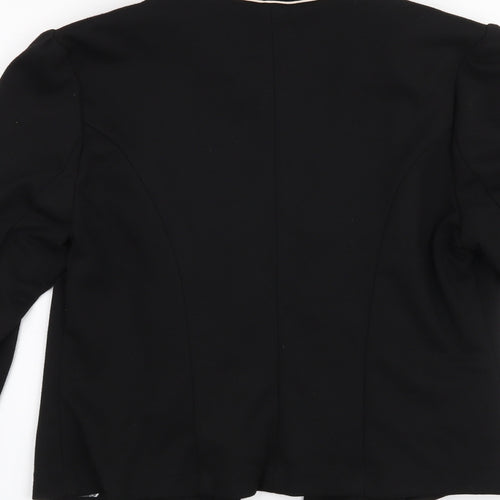 Julien Macdonald Womens Black   Jacket Blazer Size 14