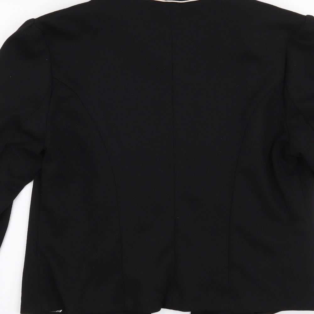 Julien Macdonald Womens Black   Jacket Blazer Size 14