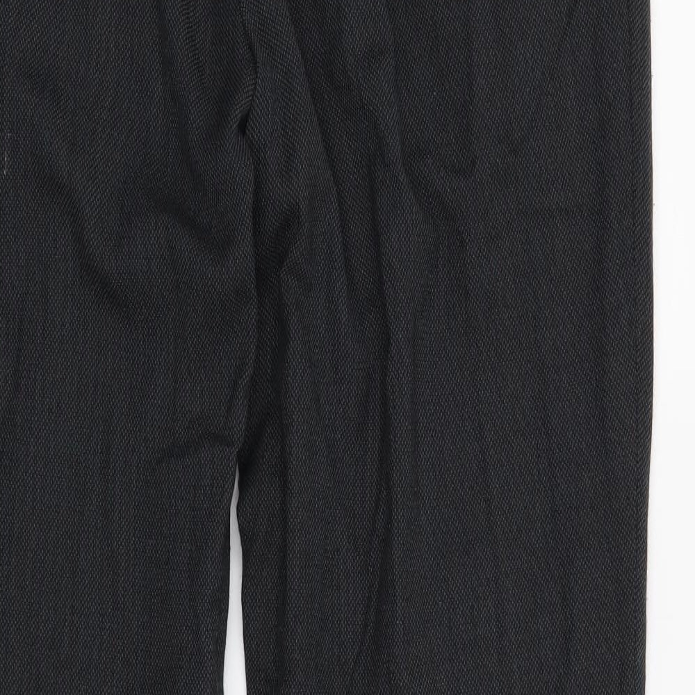 M&S Mens Black   Trousers  Size 38 in L31 in
