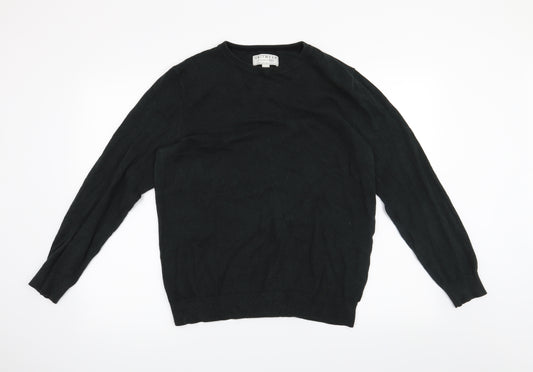 Front view of F&F women’s green jumper, size M