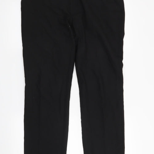 NEXT Mens Black   Trousers  Size 34 in L29 in
