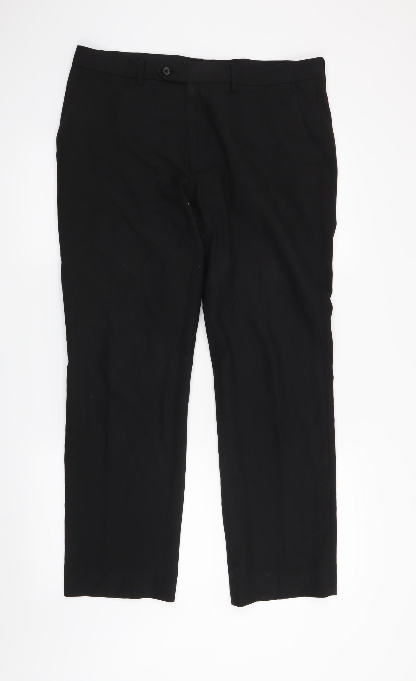 NEXT Mens Black   Trousers  Size 34 in L29 in