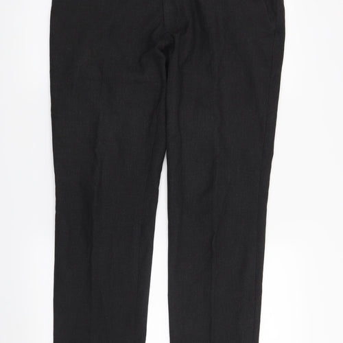 NEXT Mens Black   Trousers  Size 34 in L29 in