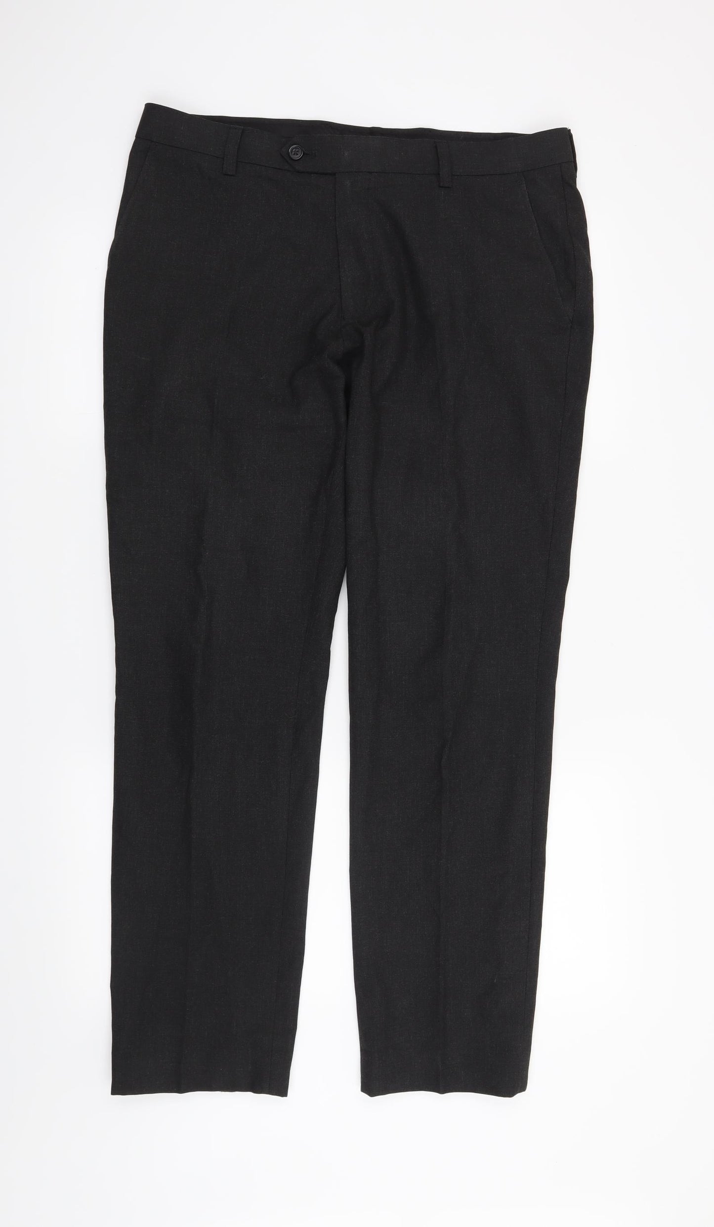 NEXT Mens Black   Trousers  Size 34 in L29 in