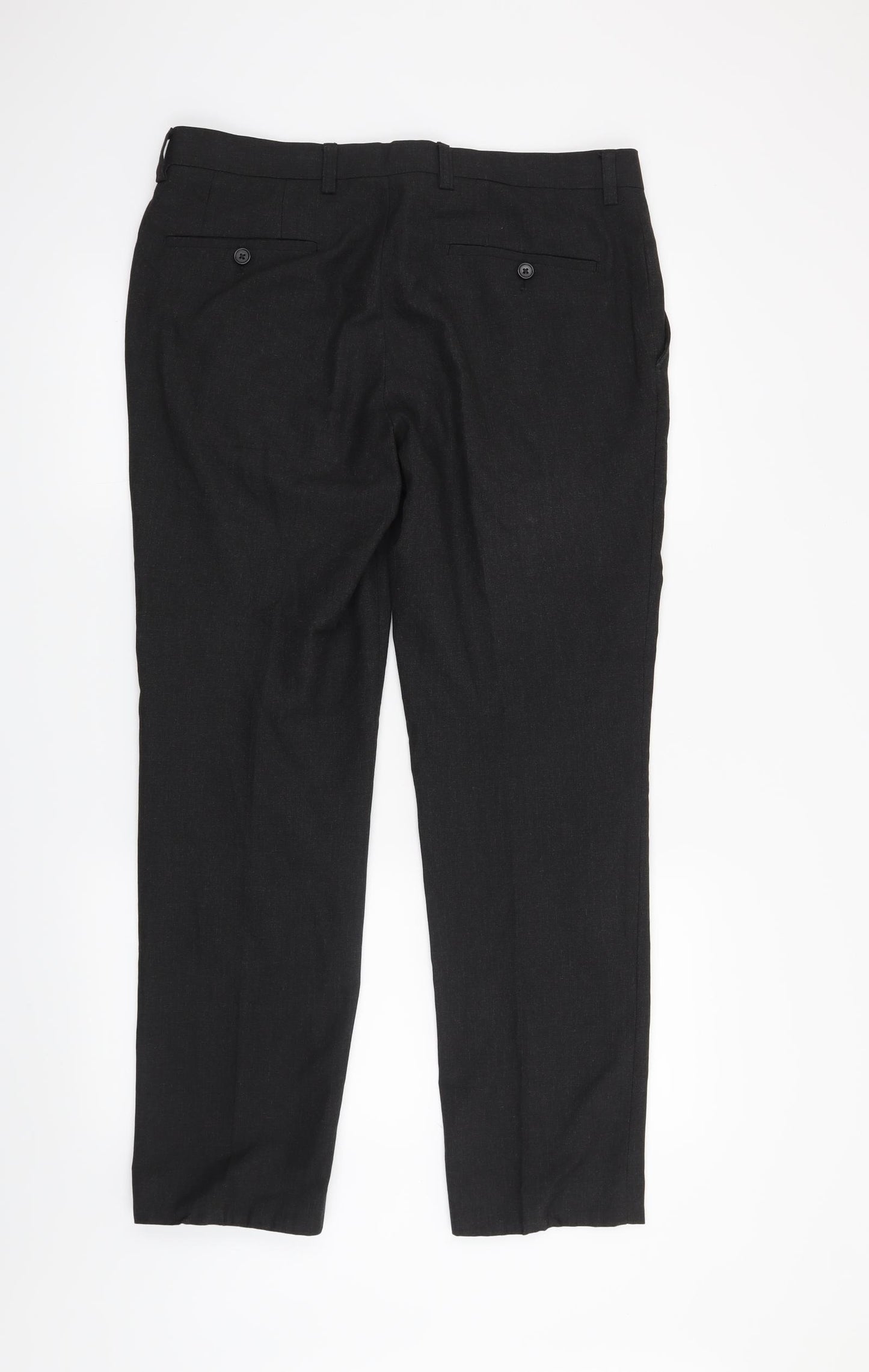 NEXT Mens Black   Trousers  Size 34 in L29 in