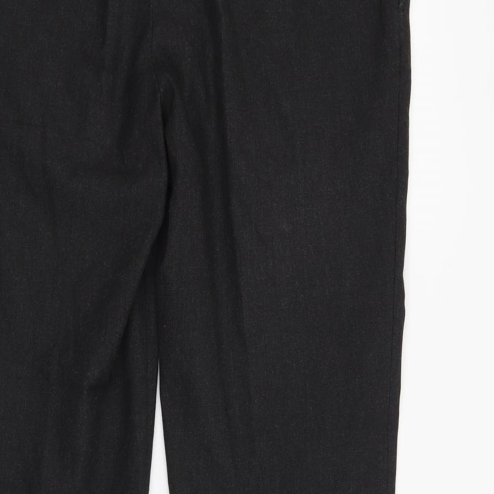 NEXT Mens Black   Trousers  Size 34 in L29 in