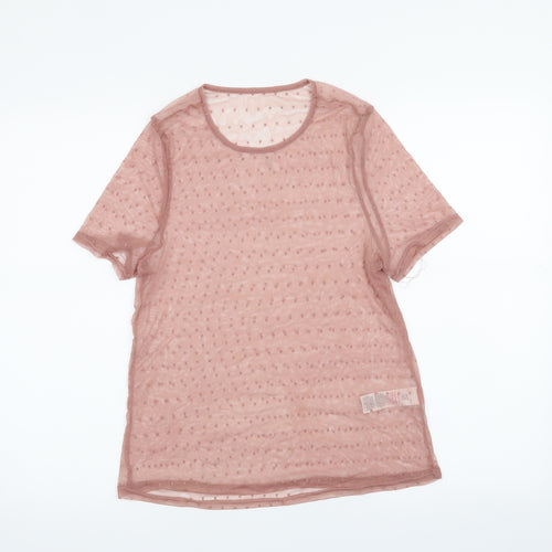 New Look Womens Pink   Basic T-Shirt Size 12