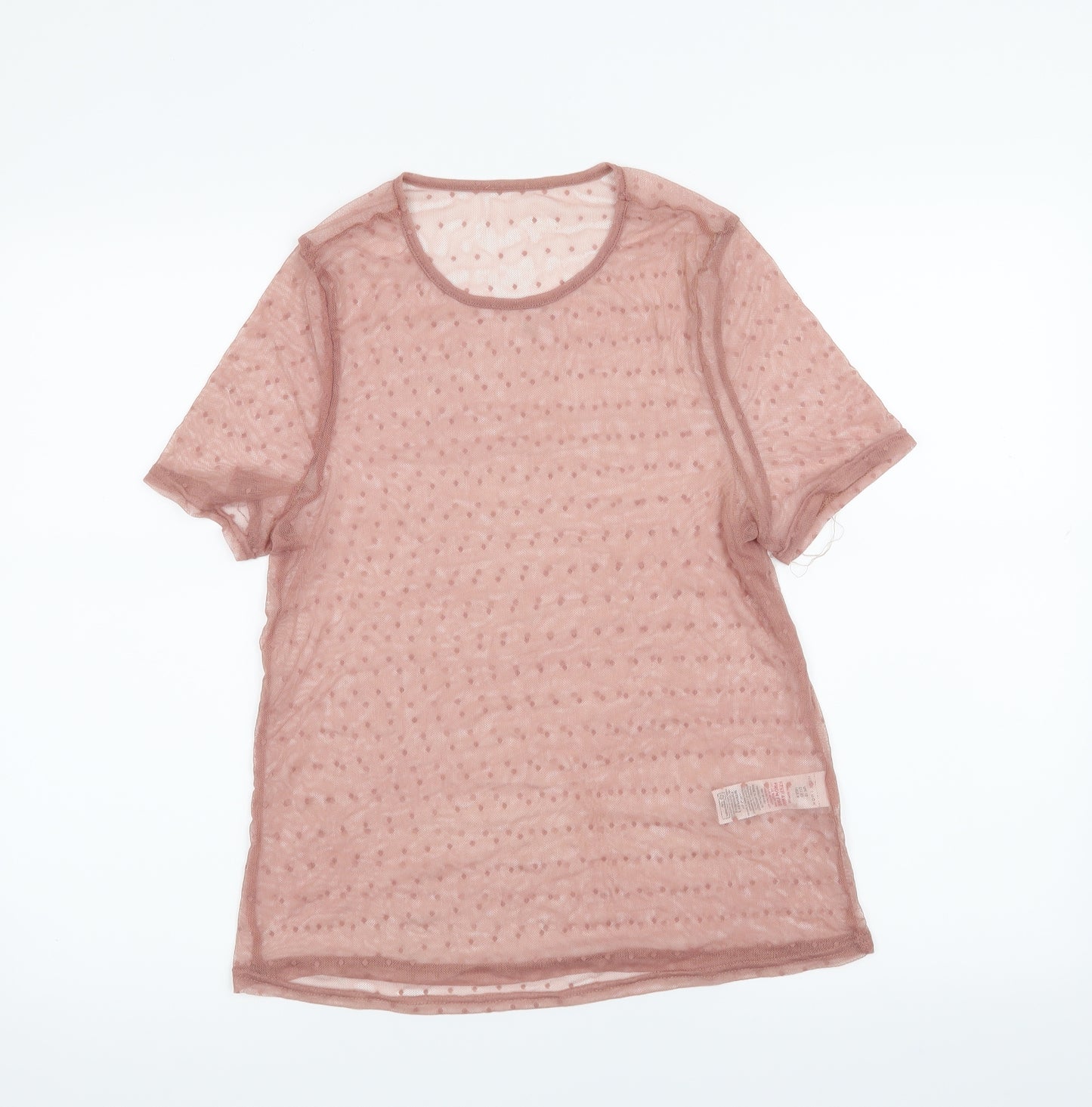 New Look Womens Pink   Basic T-Shirt Size 12