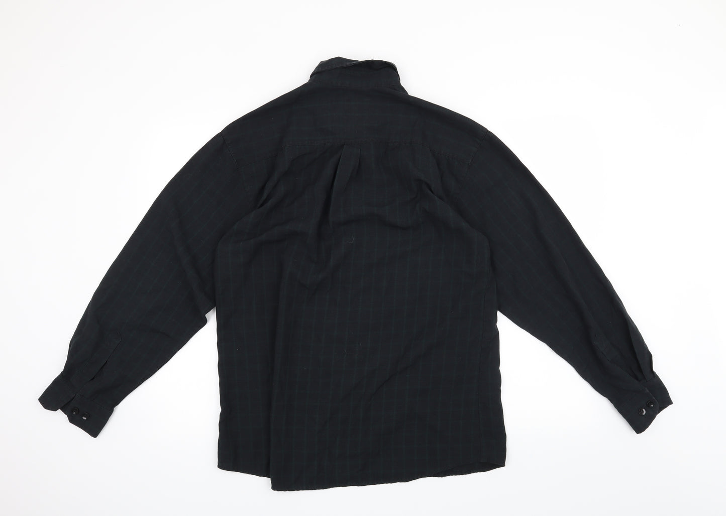 Ciro Citterio Mens Black    Button-Up Size S