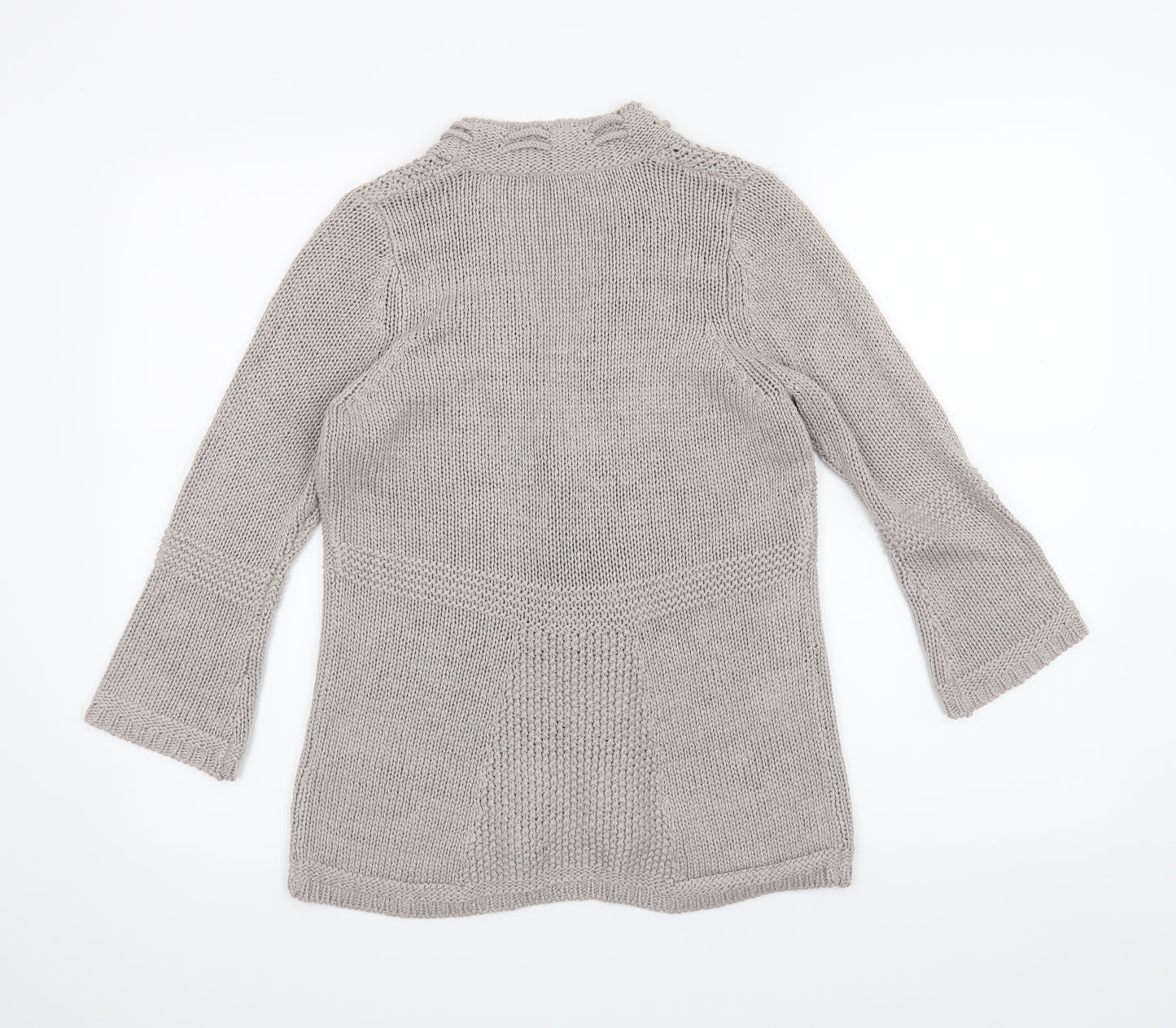 Marks and Spencer Womens Grey   Cardigan Jumper Size 10