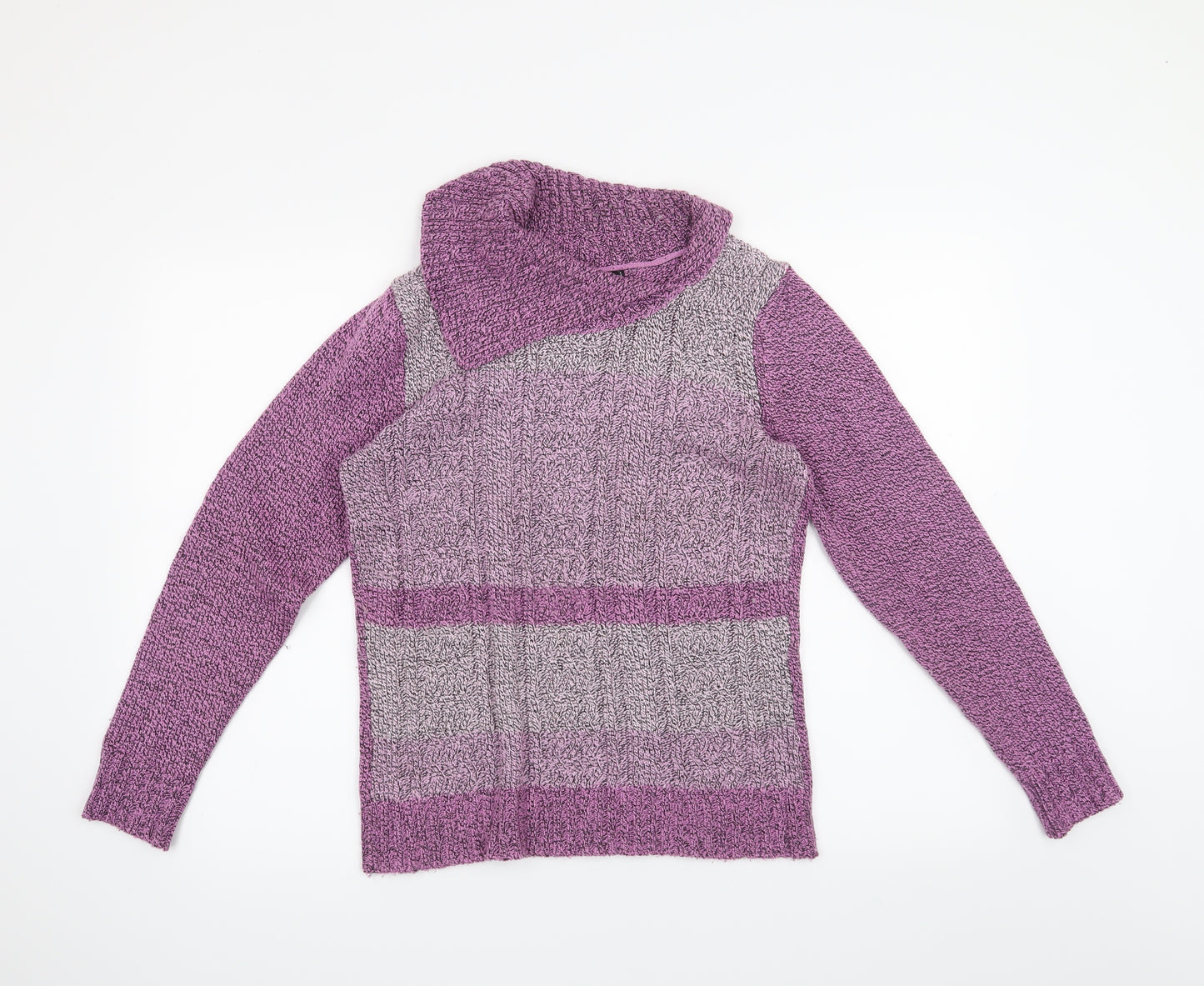Bon Marché Womens Purple   Pullover Jumper Size S