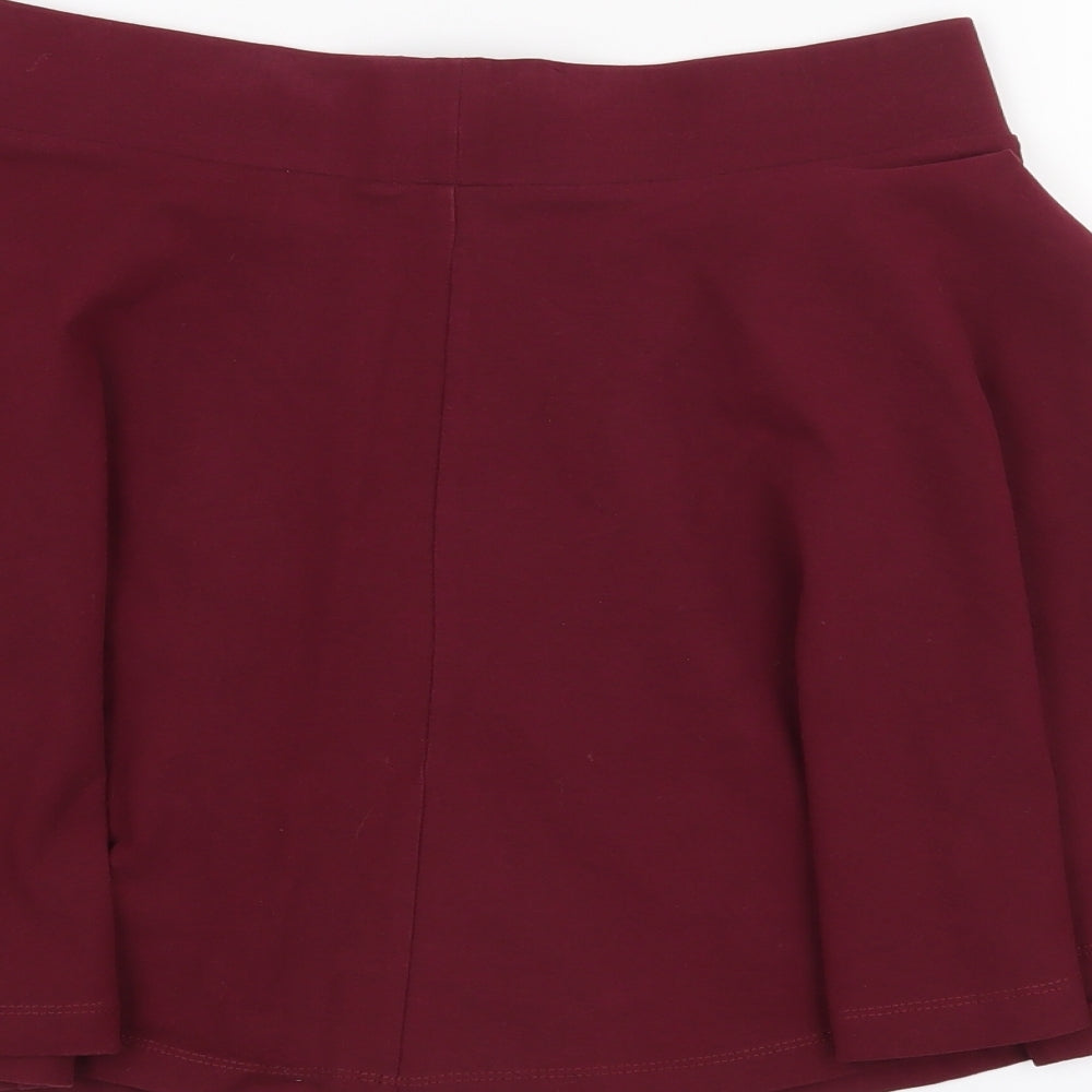 H&M Womens Purple   Skater Skirt Size S