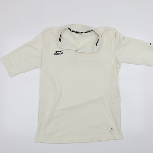 Slazenger Mens Silver    T-Shirt Size S