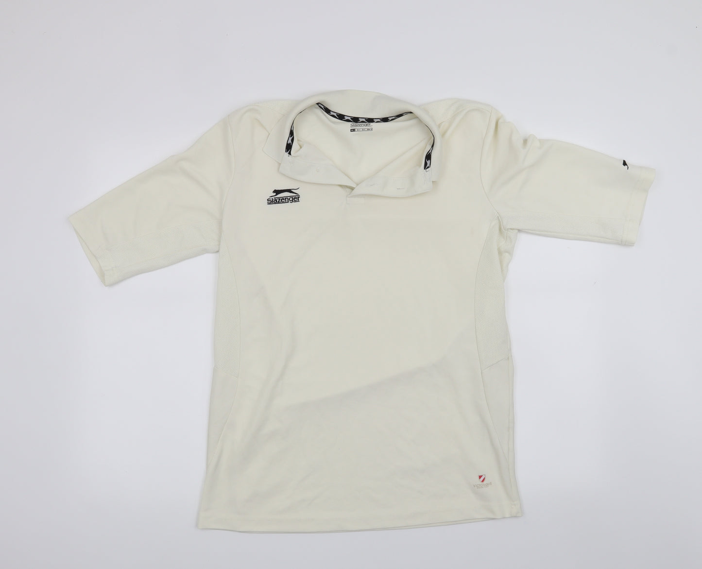 Slazenger Mens Silver    T-Shirt Size S