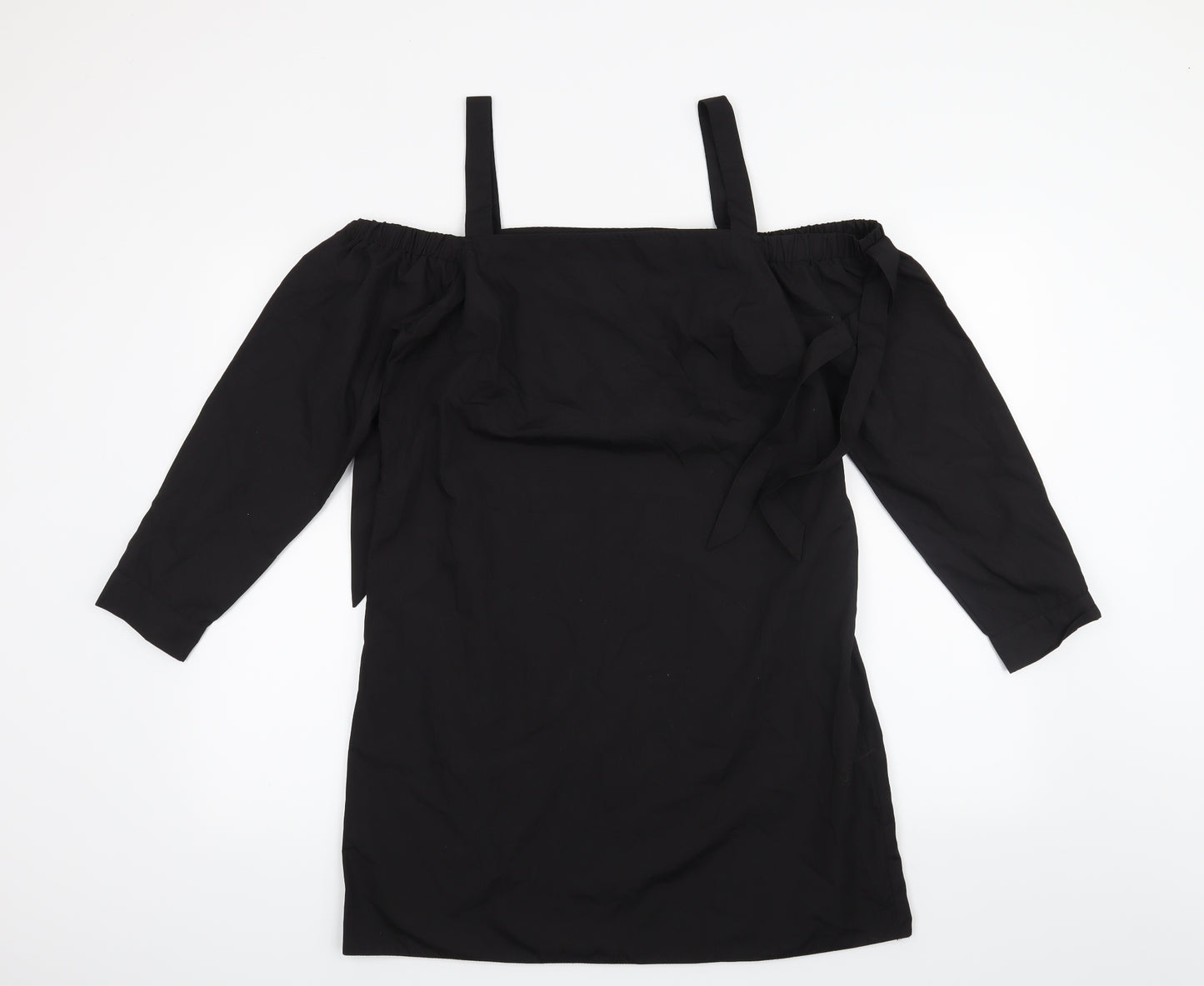 Miss Selfridge Womens Black   A-Line  Size 12