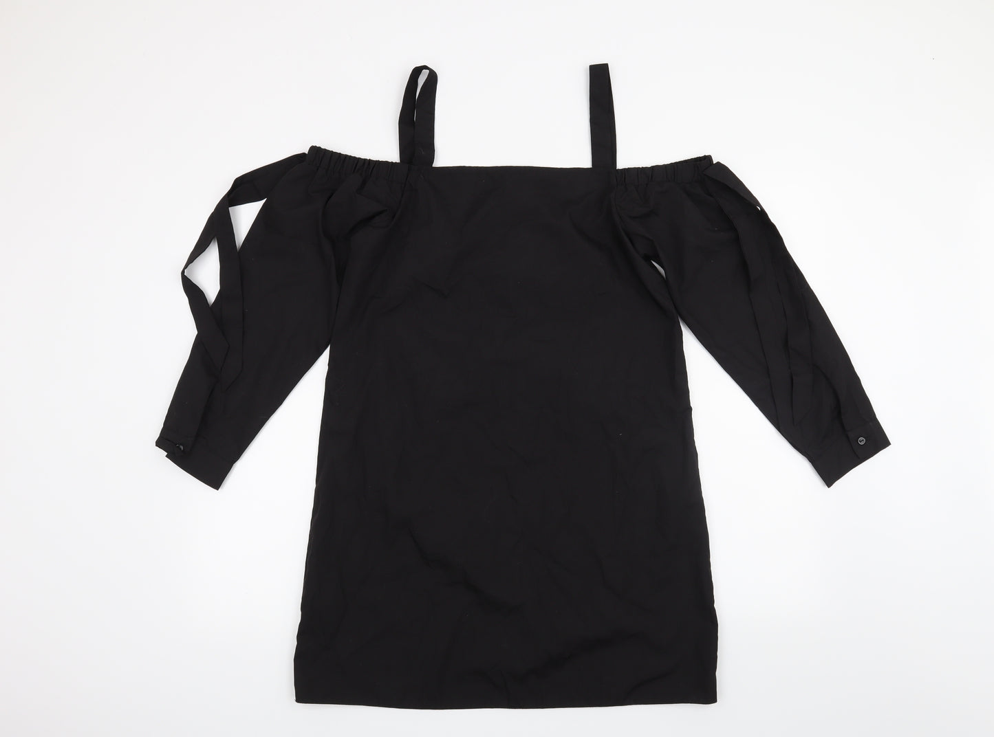 Miss Selfridge Womens Black   A-Line  Size 12