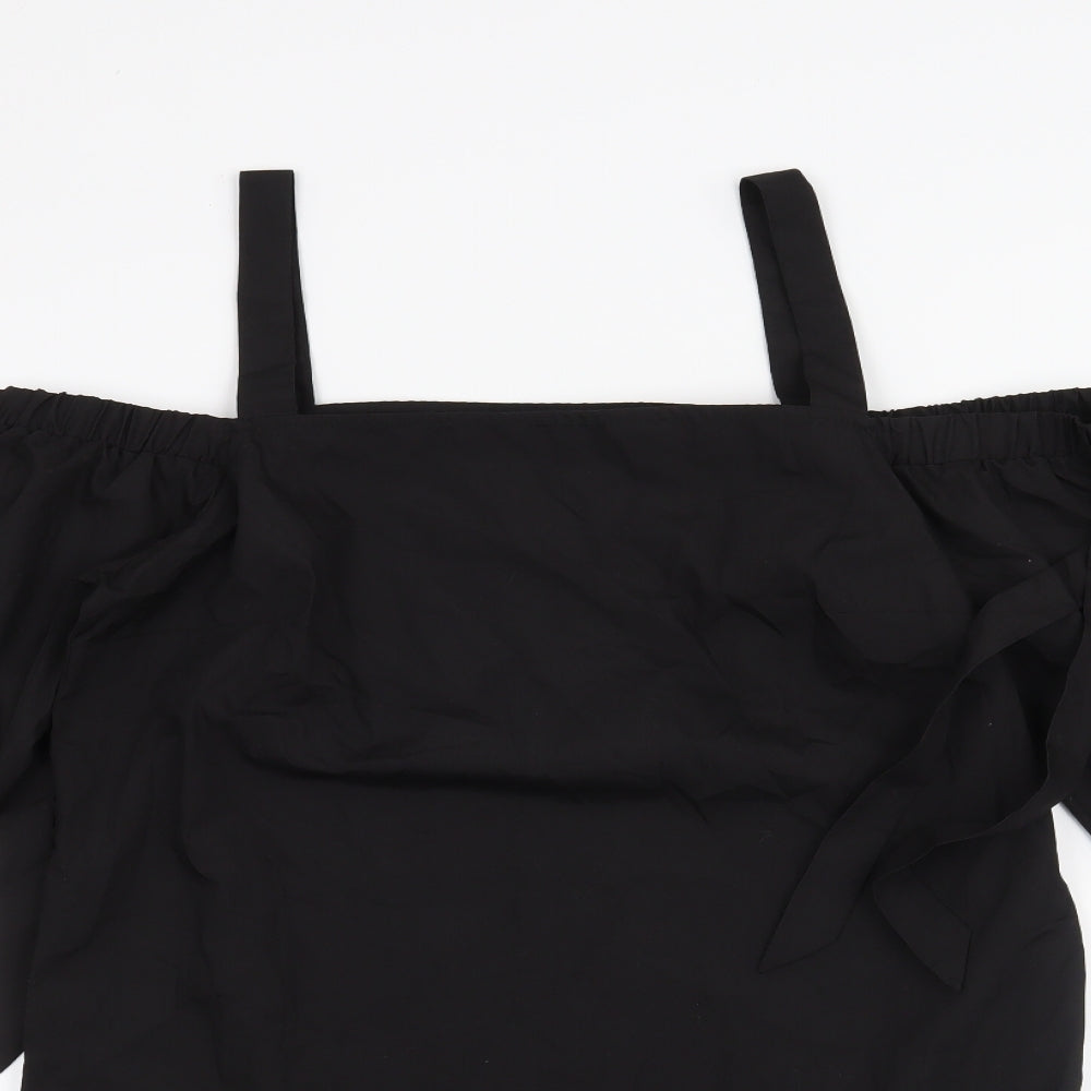 Miss Selfridge Womens Black   A-Line  Size 12