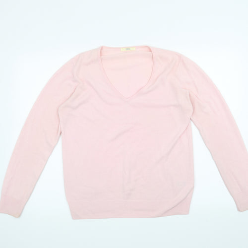 Marks and Spencer Womens Pink   Pullover Jumper Size 12