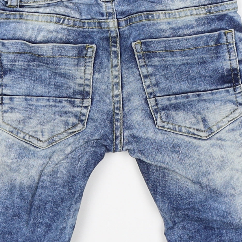 baby boy Boys Blue  Denim Cargo Shorts Size 2-3 Years