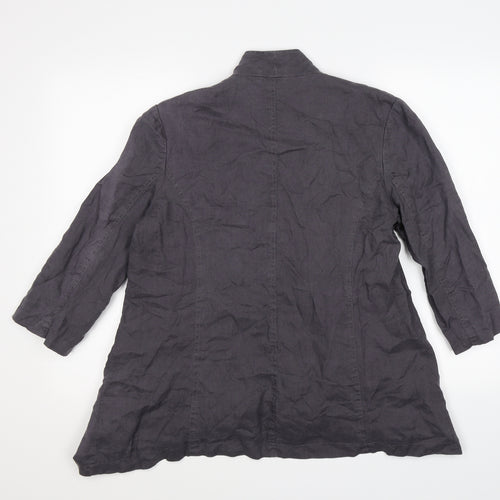 Annabelle Womens Grey   Cardigan Jumper Size 12  - waterfall