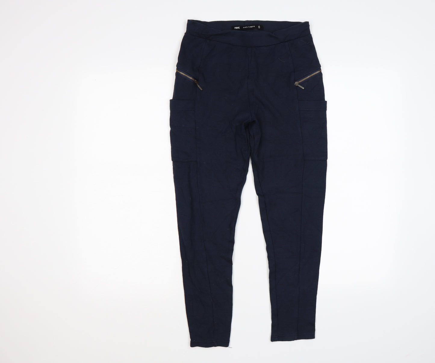 NEXT Womens Blue  Ponte Capri Leggings Size 12 L25 in