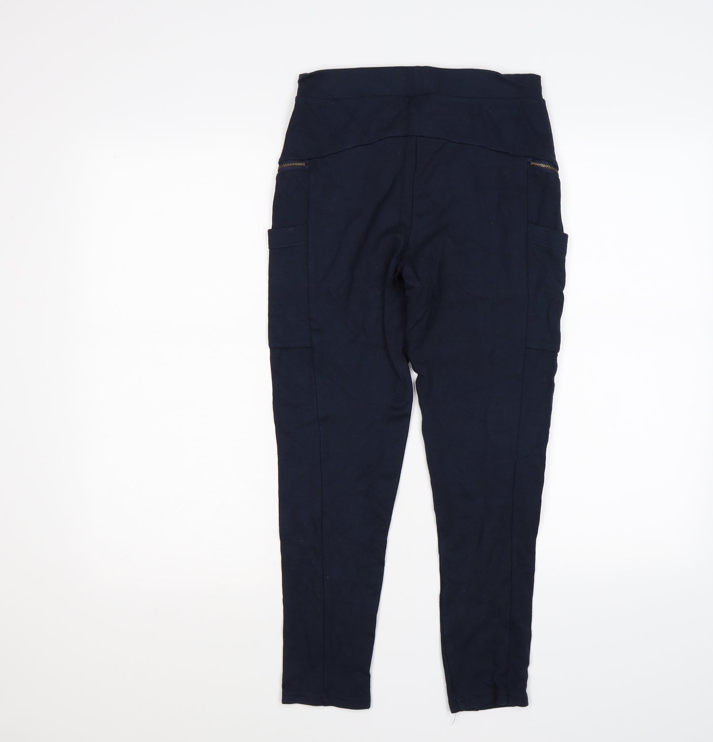 NEXT Womens Blue  Ponte Capri Leggings Size 12 L25 in