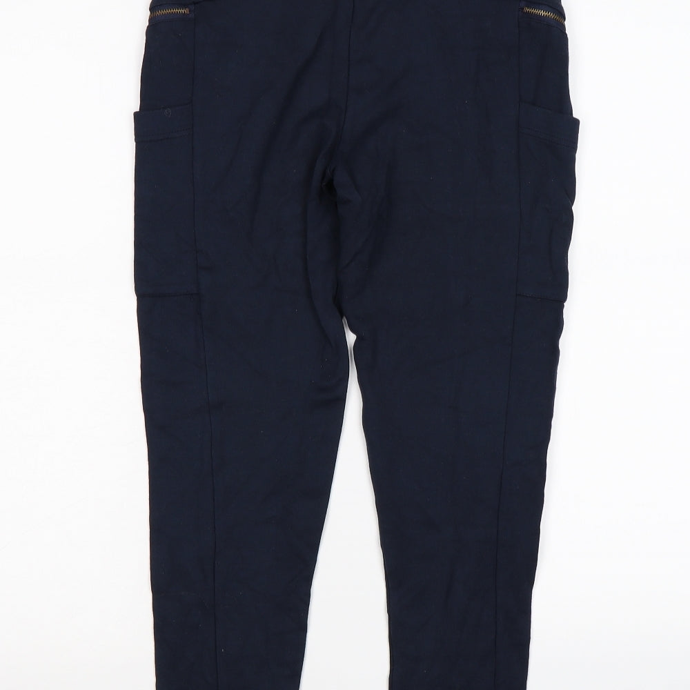 NEXT Womens Blue  Ponte Capri Leggings Size 12 L25 in