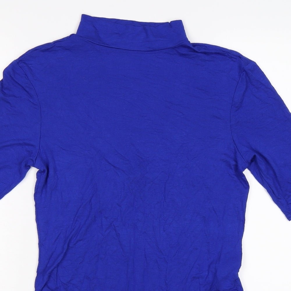 New Look Womens Blue   Bodysuit One-Piece Size 14