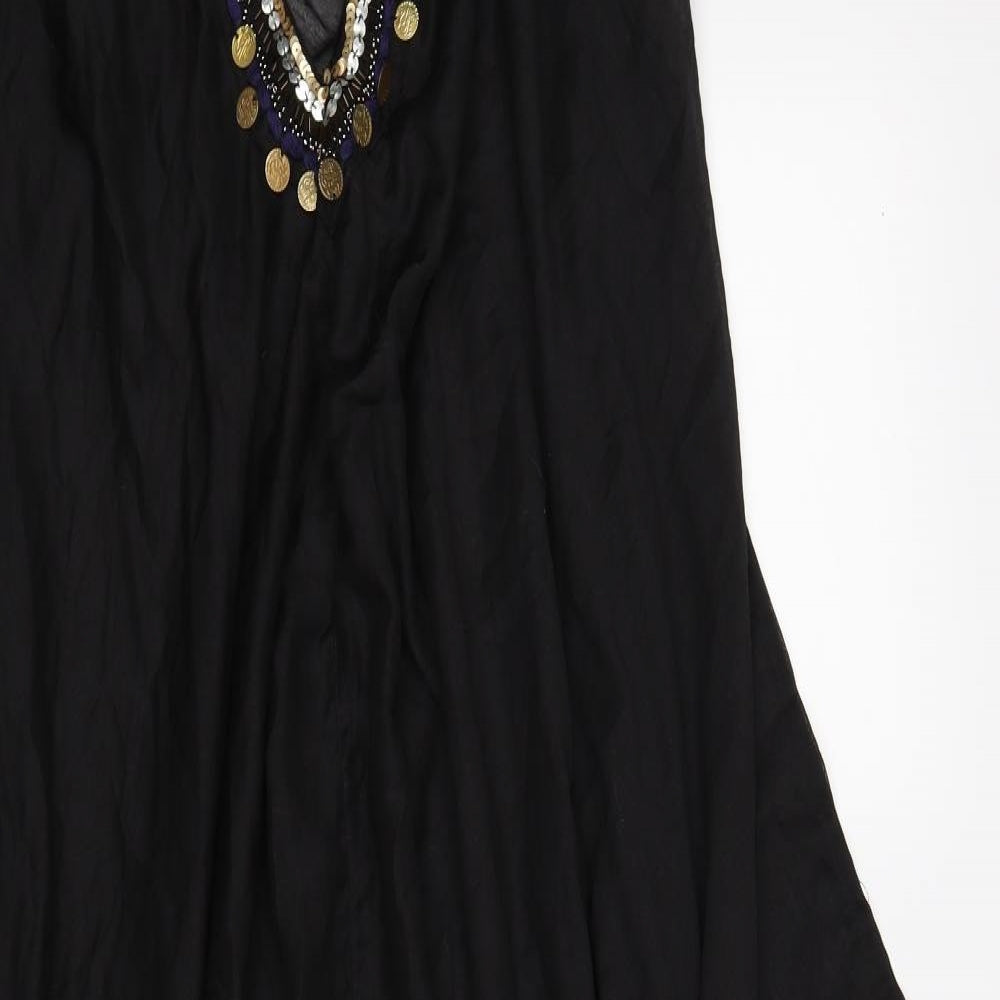 Primark Womens Black   Kaftan  Size XL  - beach wear