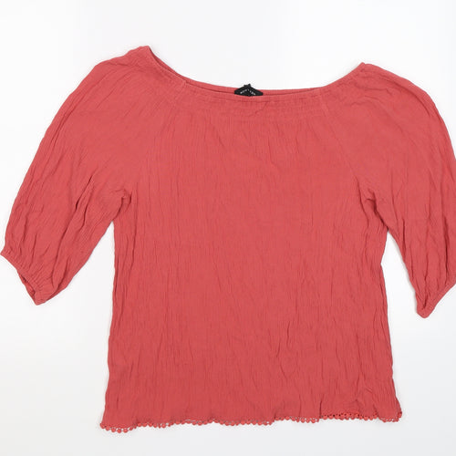 New Look Womens Pink   Tunic T-Shirt Size 12
