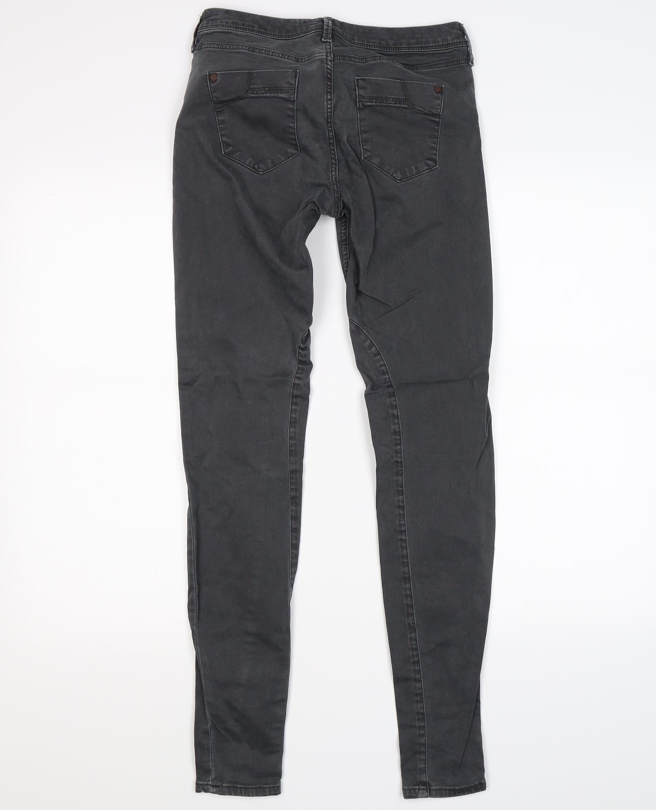 River Island Womens Grey  Denim Skinny Jeans Size 6 L29 in
