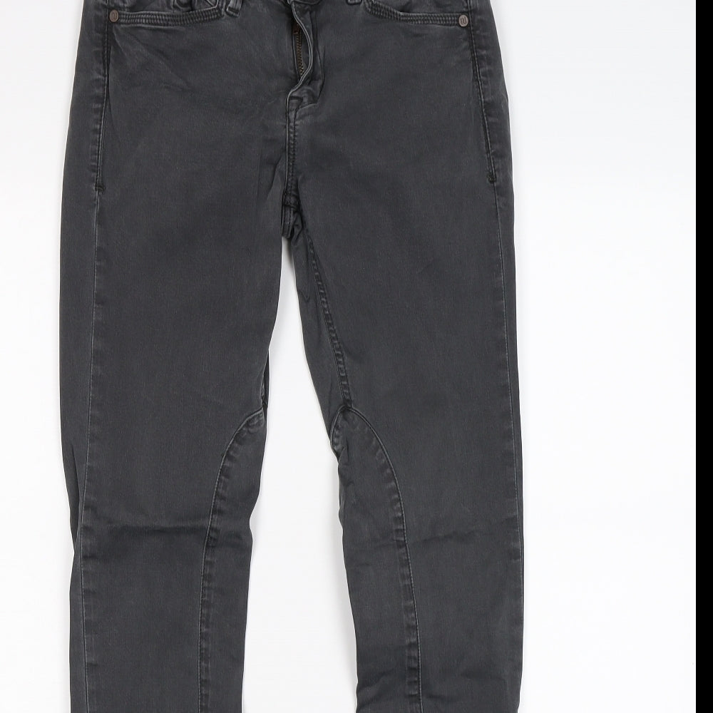 River Island Womens Grey  Denim Skinny Jeans Size 6 L29 in