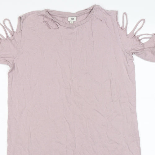 River Island Womens Pink   T-Shirt Dress  Size XS