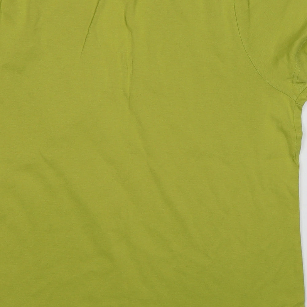 Casual Club Womens Green   Basic T-Shirt Size 16