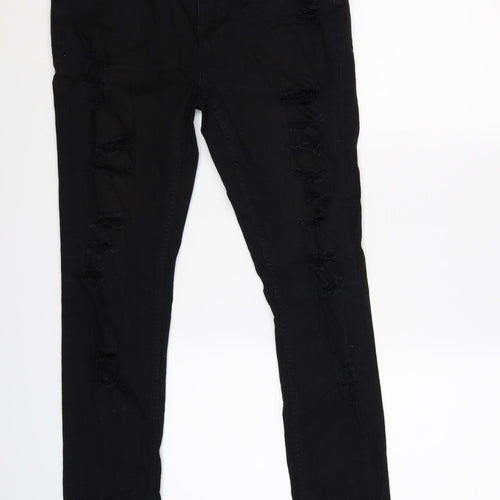 New Look Mens Black  Denim Skinny Jeans Size 32 L32 in - SUPER SKINNY