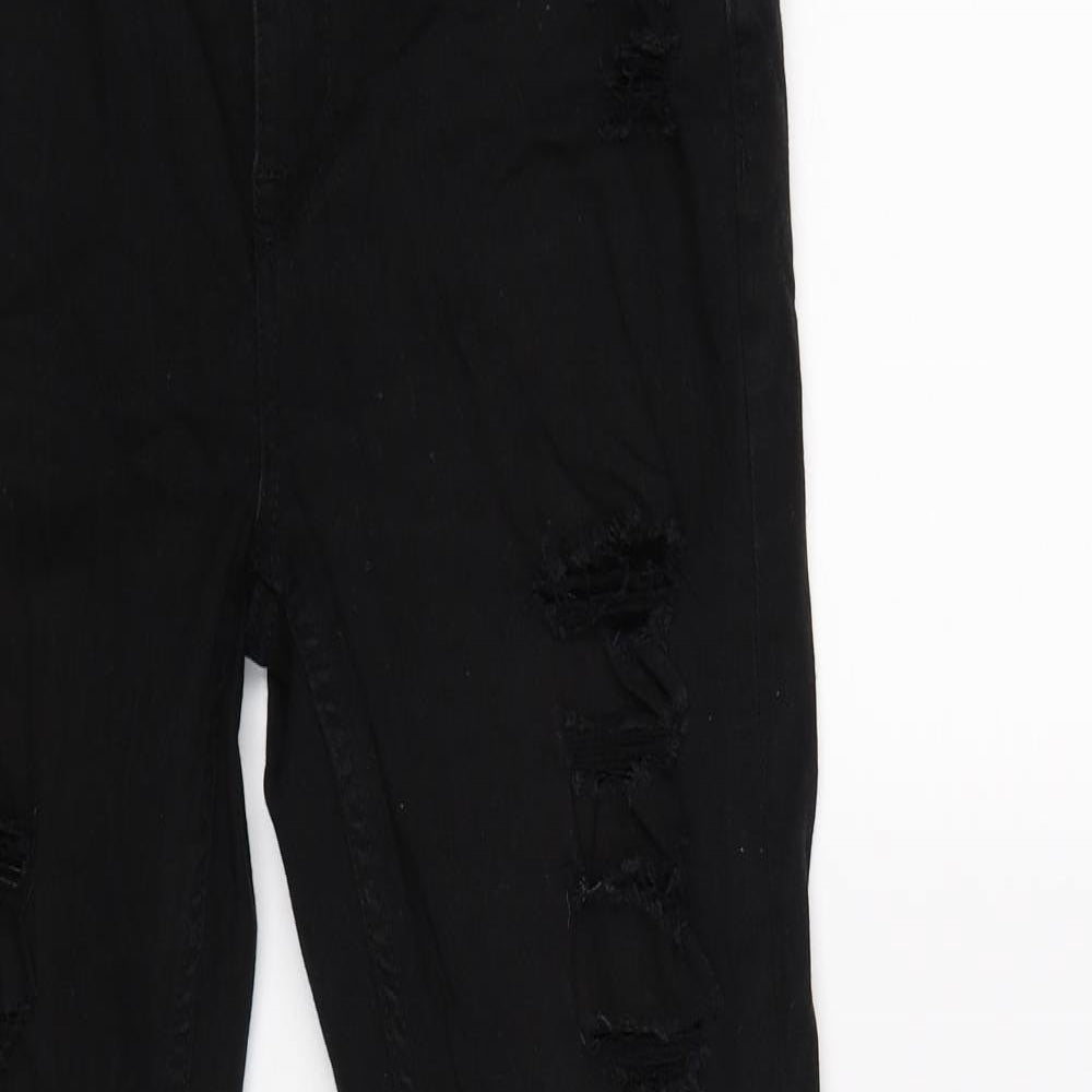 New Look Mens Black  Denim Skinny Jeans Size 32 L32 in - SUPER SKINNY