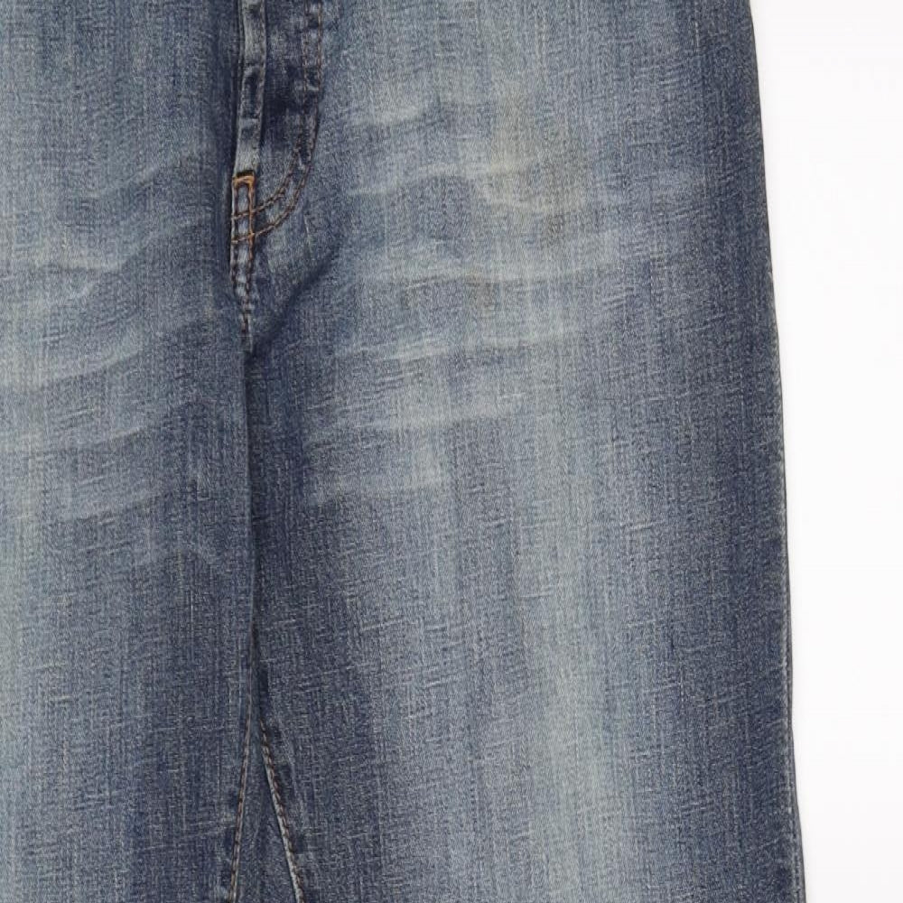 Lee Cooper Mens Blue  Denim Straight Jeans Size 36 L32 in