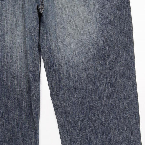 Lee Cooper Mens Blue  Denim Straight Jeans Size 36 L32 in