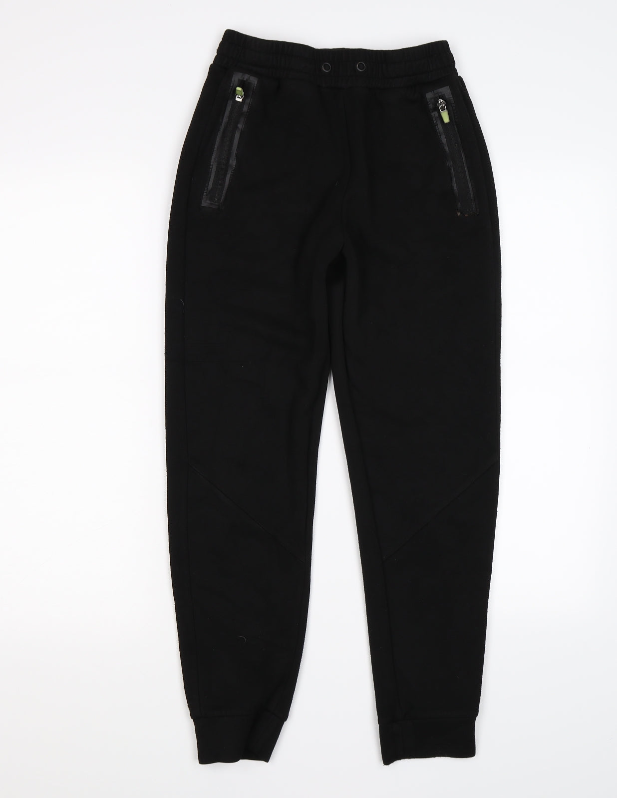 Primark Boys Black   Jogger Trousers Size 12-13 Years