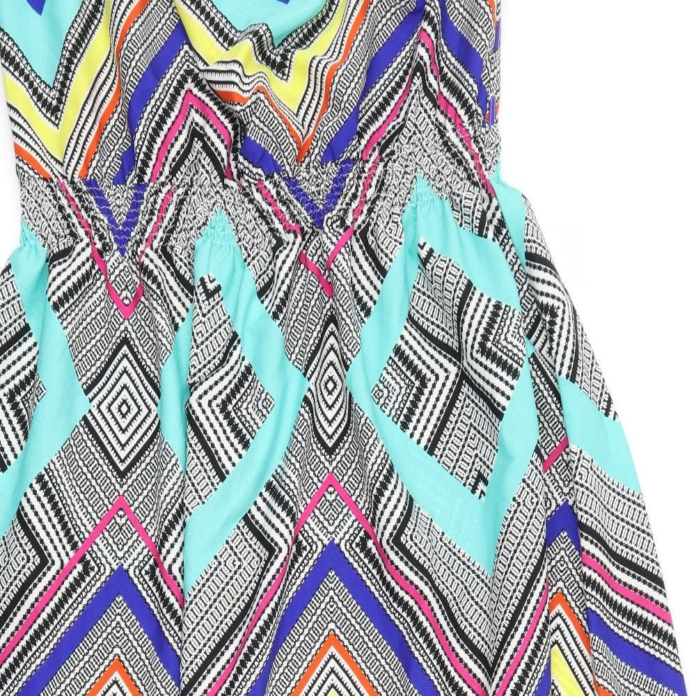 Atmosphere Womens Black Geometric  Maxi  Size 18  - Boob Tube