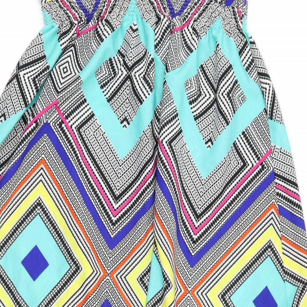 Atmosphere Womens Black Geometric  Maxi  Size 18  - Boob Tube