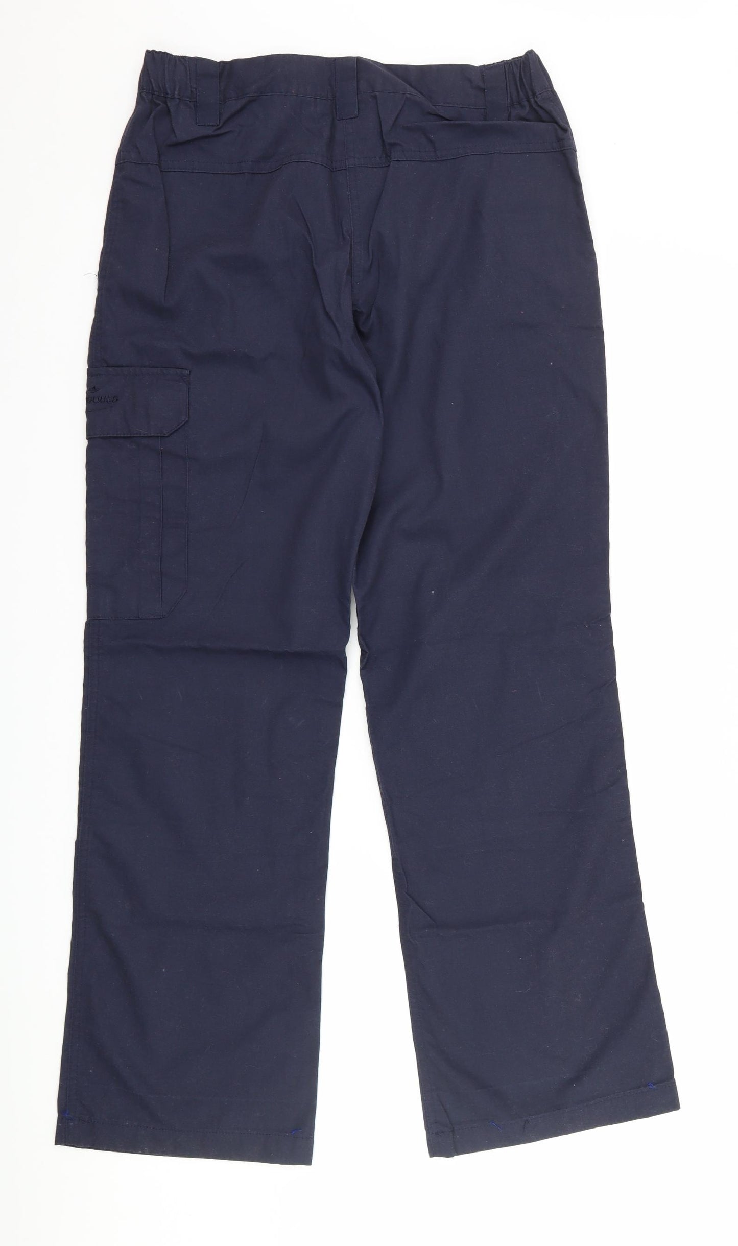 Scout Shops Womens Blue   Cargo Trousers Size 10 L30 in